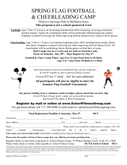 HANOVER SPRING FLAG FOOTBALL