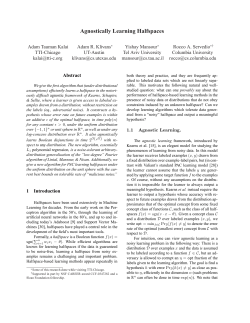 Agnostically Learning Halfspaces