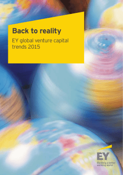EY Global Venture Capital Trends 2015