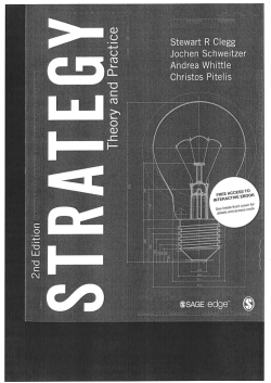 Strategy Theory and Practice second edition 2017