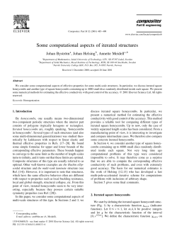 Some computational aspects of iterated structures