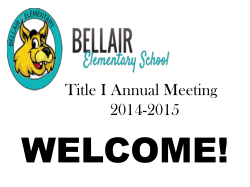 Goals of Title I - Deer Valley Unified School District