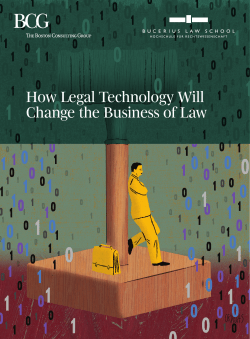 Legal Tech - bucerius