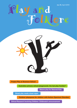 Project Play at Swanson School Australian