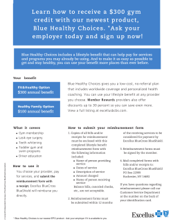 Learn how to receive a $300 gym credit with our newest product