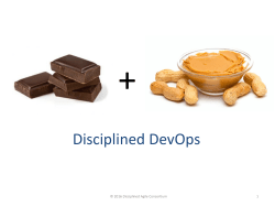 Disciplined DevOps - Disciplined Agile Consortium