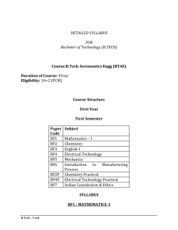 Aircraft Electrical Systems - Karnataka State Open University