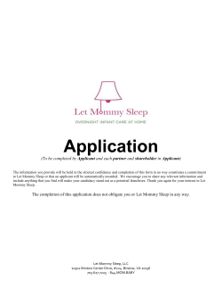 sample franchise application package