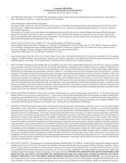 Sweepstakes Official Rules NO PURCHASE