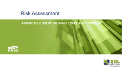 EndToEndRiskAssenmentPowerBI