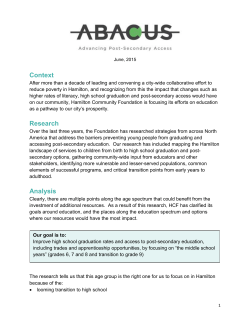 HCF`s education strategy: ABACUS