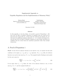 A. Proof of Proposition 1