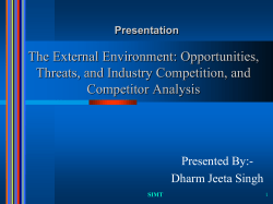 Strategic Management: Competitiveness and