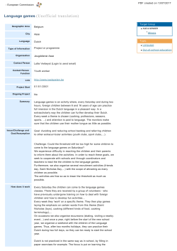 Language games (Unofficial translation)