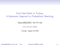 From Hard Work to Trickery: A Systematic Approach to