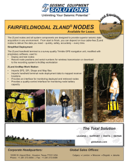 nodes - Seismic Equipment Solutions