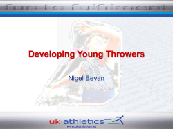 UK Athletics Level 3 Coaching Qualification