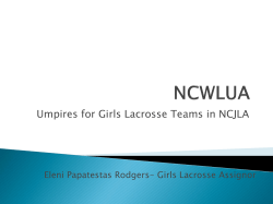 ncwlua - LeagueAthletics.com