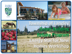 enter presentation name here - Community Energy Association