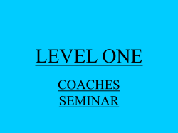 level one - Cricket for India