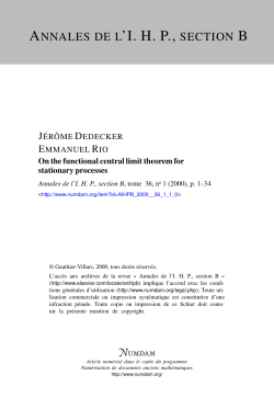 On the functional central limit theorem for stationary