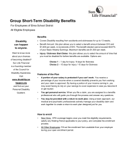 Group Life Insurance Benefits