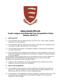 Essex County RFU Ltd.