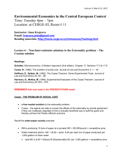 Lecture 5_Mar22 - cerge-ei