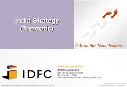 India Strategy (Thematic)