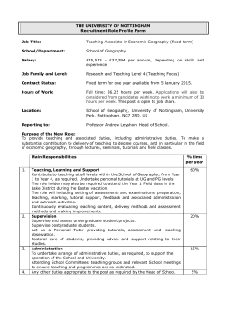 Nottingham University - Jobs