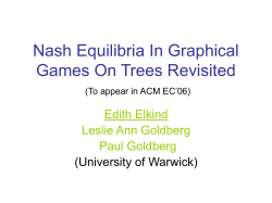 Selected Topics in Algorithmic Game Theory