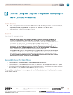 Grade 7 Mathematics Module 5, Topic A, Lesson 6