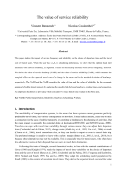 A scheduling model for headway-based transit services