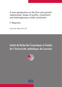 A new perspective on the firm size-growth relationship