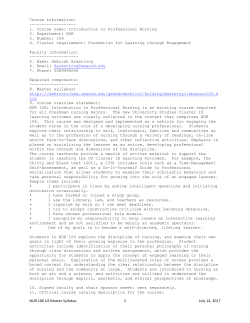 Introduction to the Arts and Sciences