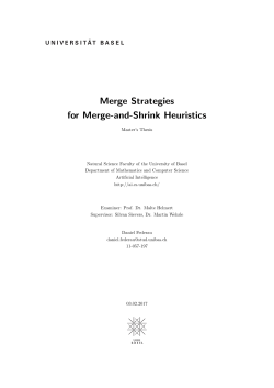 Merge Strategies for Merge-and-Shrink Heuristics