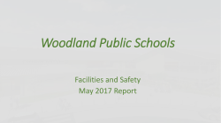 Facilities and Safety - Woodland Public Schools