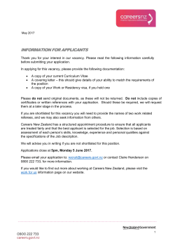 Migrant Futures National Manager Key Relationships