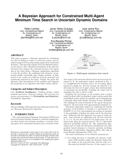 A Bayesian Approach for Constrained Multi