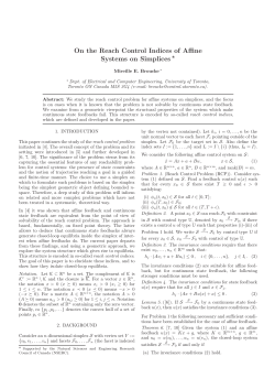 On the Reach Control Indices of Affine Systems on Simplices *