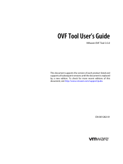 OVF Tool Guide