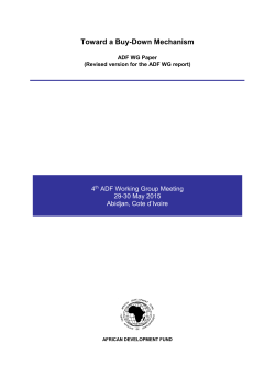 Toward a Buy-Down Mechanism