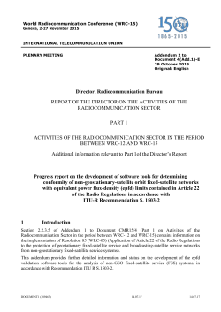 Addendum 1 to Doc. WRC15/4(Add.2)