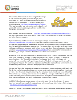 Caledonia Youth Lacrosse Club will be using S to help
