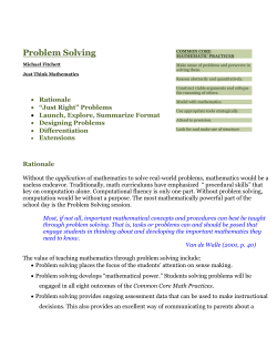 Mike Fitchett Handouts - Santee School District