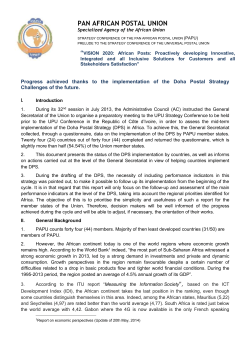 II. General Background