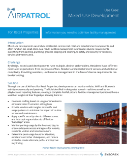 Mixed Use Facilities Management