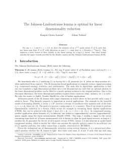 The Johnson-Lindenstrauss lemma is optimal for linear