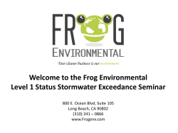 Learn More - Frog Environmental