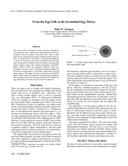 From the Egg-Yolk to the Scrambled-Egg Theory